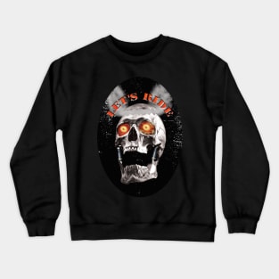 Blown Top Skull Ride Crewneck Sweatshirt